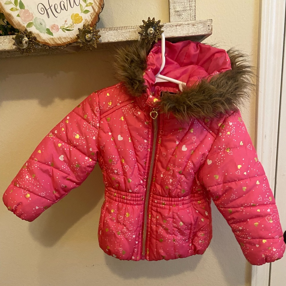 R 1881 by S. Rothschild Pink Jacket Toddler Girls size 2T